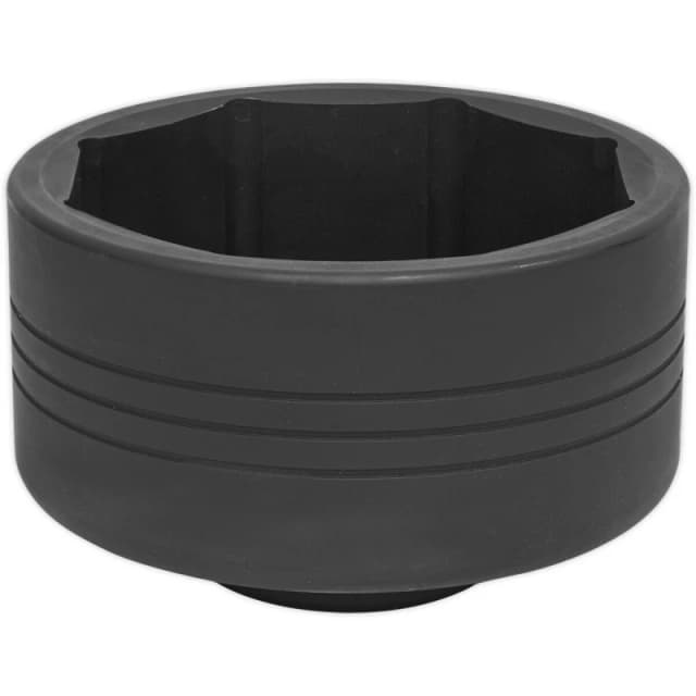 Loops 95mm Commercial 6 Point Impact Socket Bit - 1" Square Drive - Drop Forged Steel Metallics