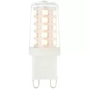 Loops - 2.3W LED G9 Light Bulb Clear Warm White 3000K 220 Lumen Mini Small Indoor Lamp