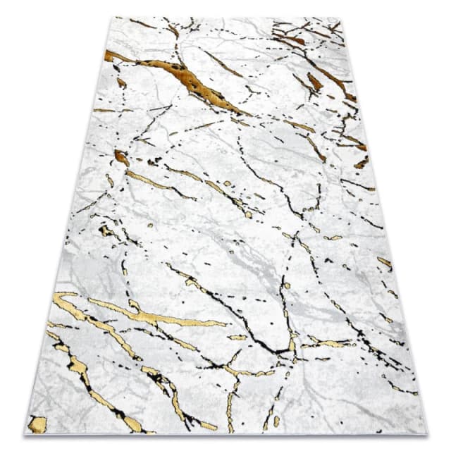 RugsX Allure Rug in White Size: 280cm x 370cm White Unisex 280cm x 370 cm