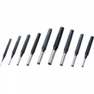 Priory 9 Piece Paralllel Pin Punch Set