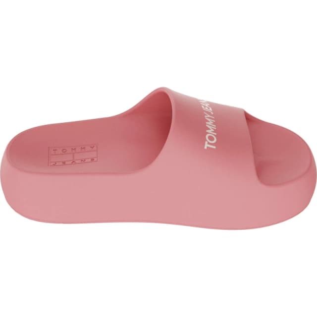 Tommy Jeans Womens Chunky Rubber Sandals - UK 6/6.5 Pink Sandals female EN0EN02454 6/6.5