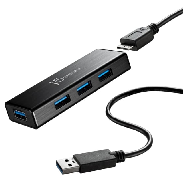 j5 create j5create JUH340 USB 3.0 4-Port Hub JUH340-N