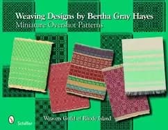 weaving designs by bertha gray hayes miniature overshot patterns