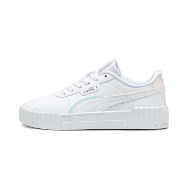 Puma Womens Trainers Puma Carina 3.0 Holo 2.0 Blanc Female 37