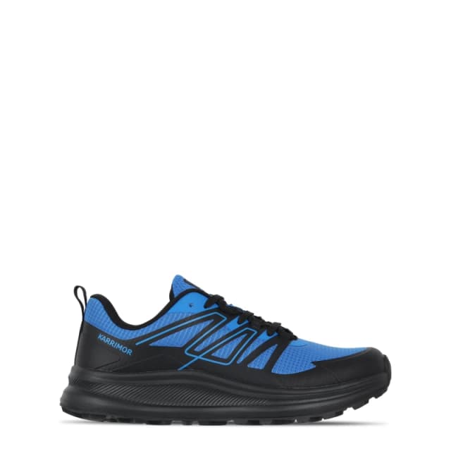 Karrimor Mens Duma Runners Black/Blue male 7 (41)