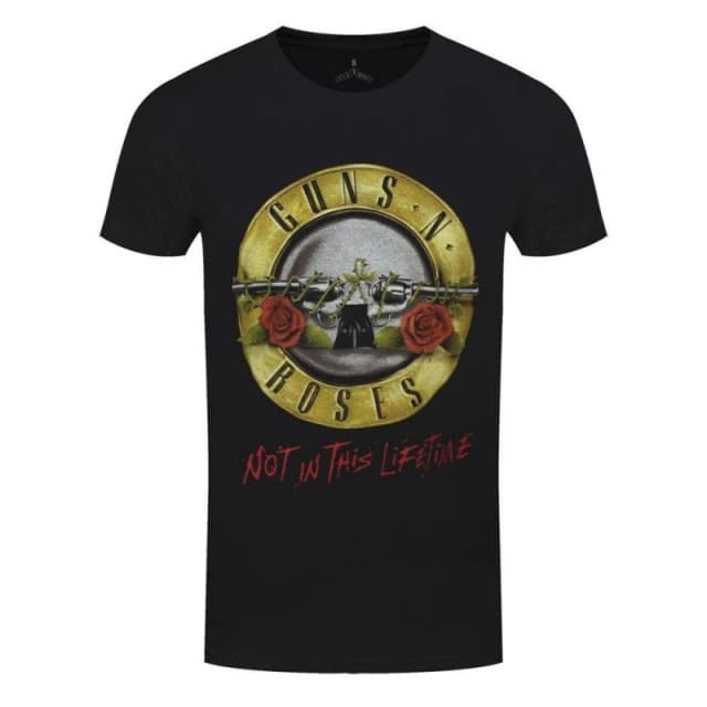 Guns N' Roses Guns N Roses Men Not in this Lifetime Tour T-Shirt in Black Size: Medium Black M Male 5063238507517