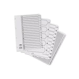 Concord A4 Classic Index 1 200 Mylar Reinforced Punched 4 Holes 150gsm White