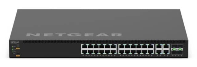 Netgear Netgear MSM4332 Managed L3 Power over Ethernet (PoE) 1U Black MSM4332-100NES