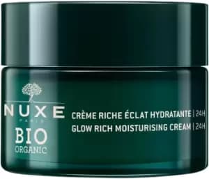 Nuxe Organic Glow Rich Moisturising Cream 24H 50ml