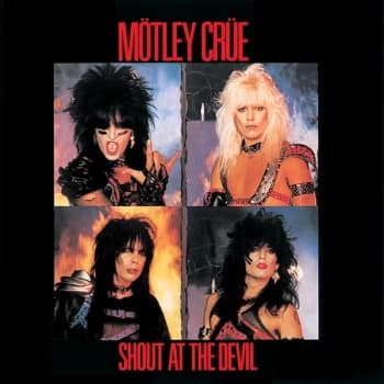 Motley Crue - Shout At The Devil Bloodshot Colour Vinyl