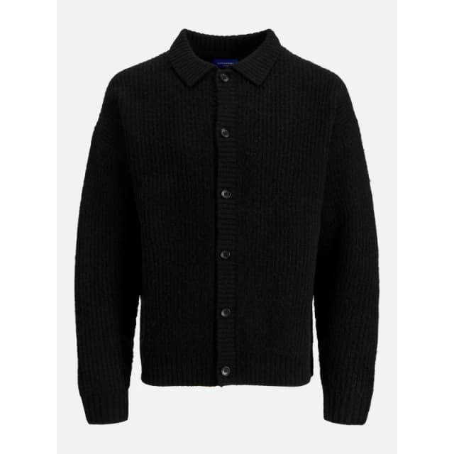 Jack and Jones York Knit Cardigan Mens Black male S