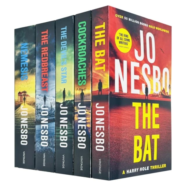 Harry Hole Series 1-5 Books Collection By Jo Nesbo Jo Nesbo Books