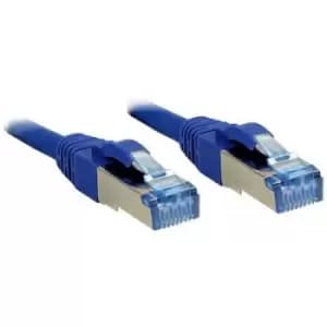 LINDY 47150 RJ45 Network cable, patch cable CAT 6A S/FTP 3m Blue