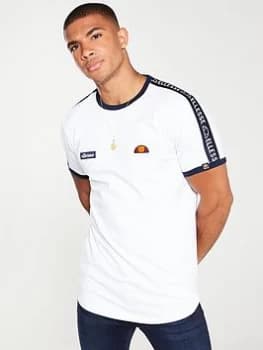 Ellesse Fede Taped T-Shirt - White