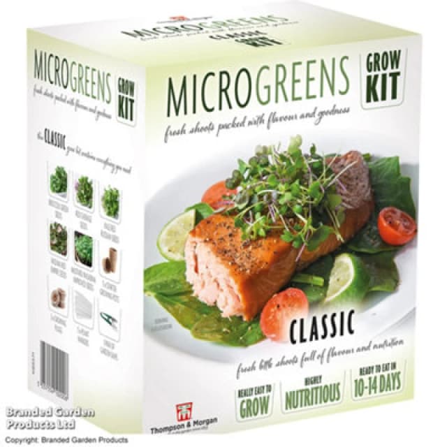 Thompson & Morgan Gift Seed Grow Kit Microgreens Classic