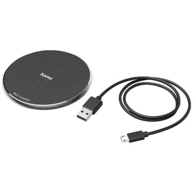 Hama Hama Wireless charger 2000 mA 00201683 Outputs Inductive charging standard Black 00201683