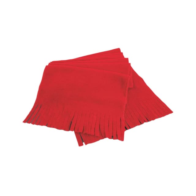 Result Womens Tassel Polartherm Scarf in Red Red Female One Size
