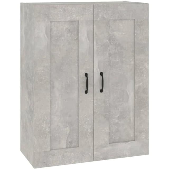 Vidaxl Hanging Wall Cabinet Concrete Grey 69.5X32.5X90 Cm, Grey 812307