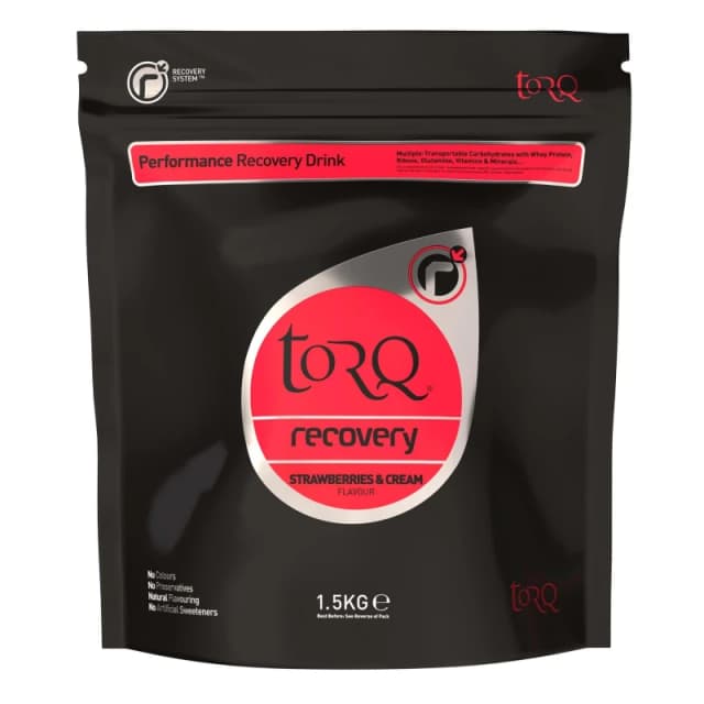 TORQ Recovery Drink 1 X 1.5KG NO SIZE STRAWBERRIES & CREAM