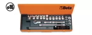 Beta Tools 671N/C20 23pc 1/2" Dr 40-200Nm Torque Bar & Accessory Set 006710120