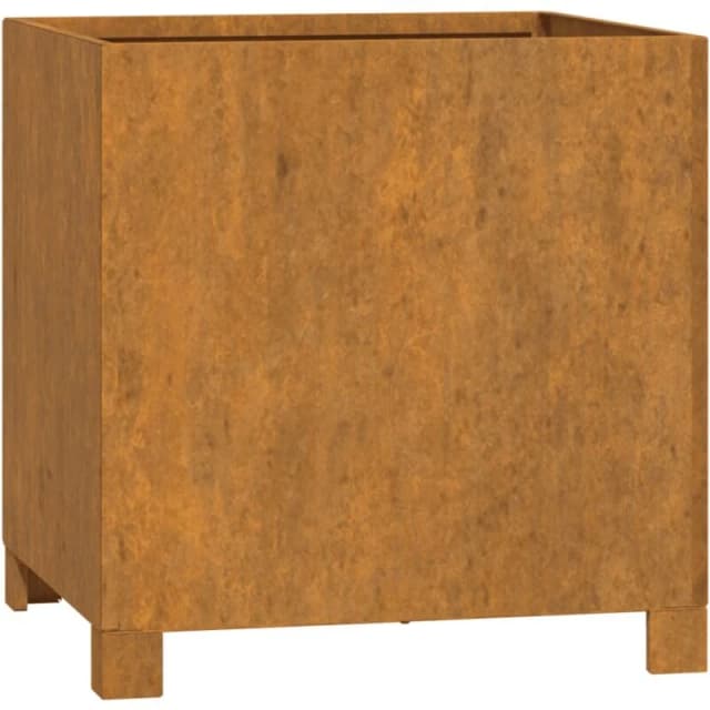 VIDAXL Planter with Legs Rusty 42x40x43cm Corten Steel Vidaxl 8720845673666