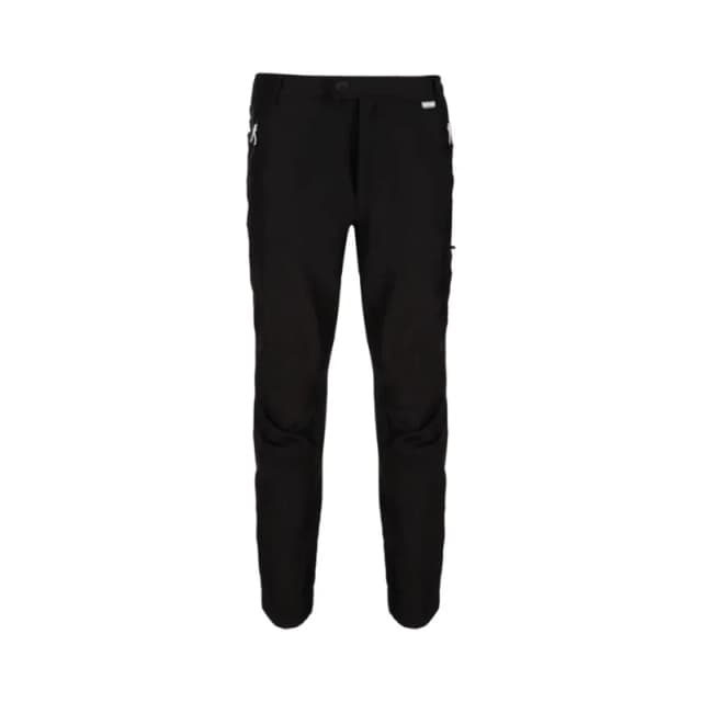 Regatta Mens Highton Water Repellent Walking Trousers 36R - Waist 36' (91.5cm), Inside Leg 32' BLACK RMJ216-800-36R