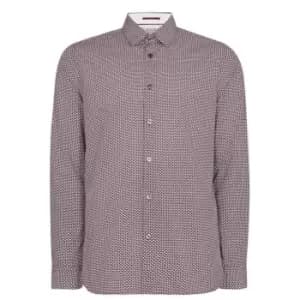 Ted Baker Hareev Long Sleeve Shirt Mens - Purple