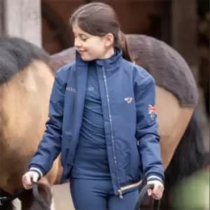 Aubrion Team Jacket - Young Rider - Blue
