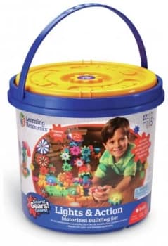Learning Resources Gears Lights Action Motorised Set.