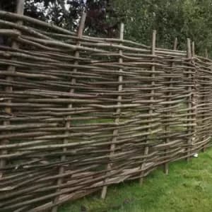Waltons Hazel Hurdle Wooden Garden Fencing Screens - 1800 x 1200 mm