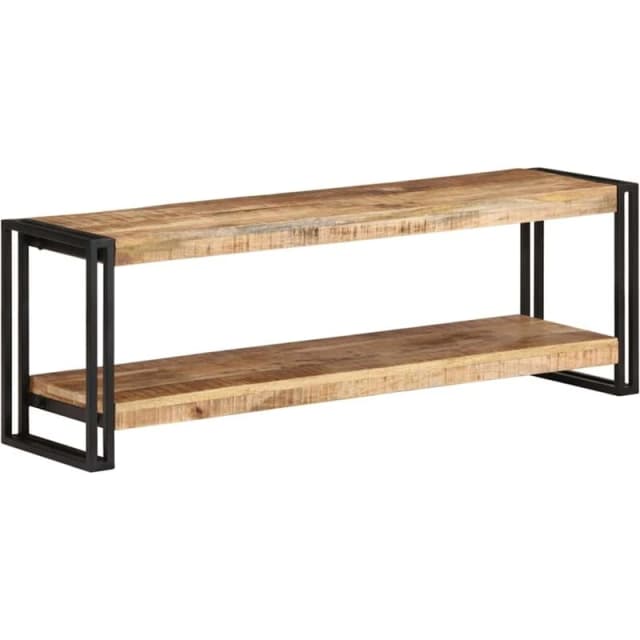 VIDAXL TV Cabinet 120x30x40cm Rough Mango Wood Vidaxl 8720286069790