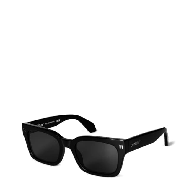 Off White Midland 53 Architectural Square Sunglasses 1007 Black unisex One Size