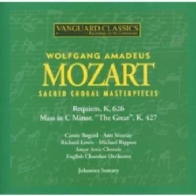 Wolfgang Amadeus Mozart: Sacred Choral Masterpieces CD / Album