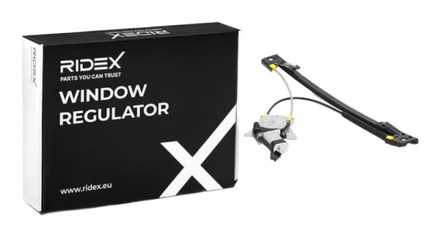 RIDEX 1561W0196 Window regulator Left Front, Operating Mode: Electric, with electric motor Window Winder (1561)