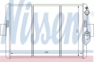 62288 Nissens Radiator engine cooling