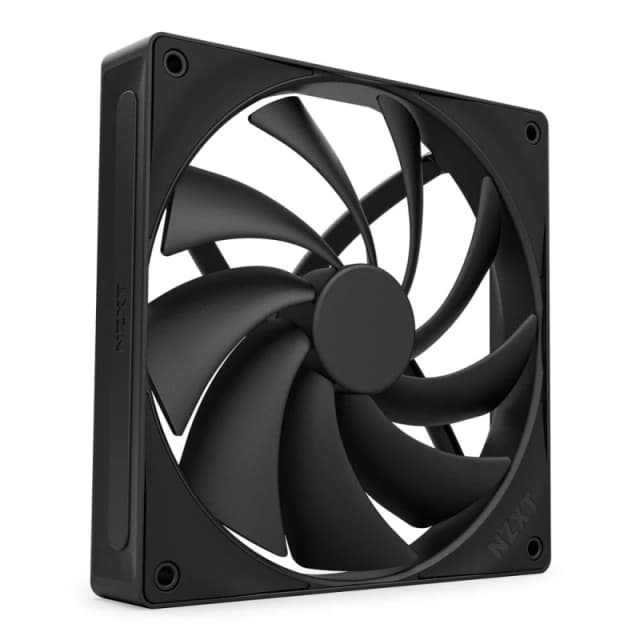 NZXT F140Q V2 Quiet Airflow Black PWM Fan - 140mm