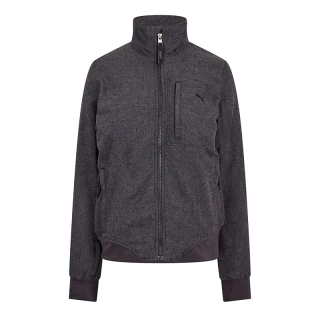 Puma Bomber Jacket Womens Black female 8 (XS)