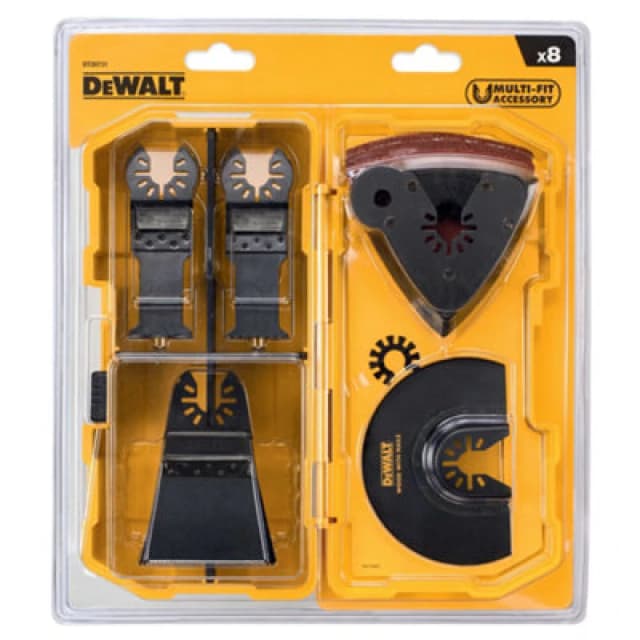 DEWALT 8 Piece OIS Oscillating Multi Tool Accessory Set DT20731