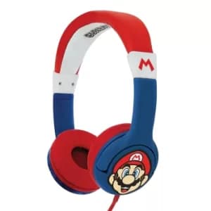 OTL Super Mario SM0762 Wired Blue Kids Headphones