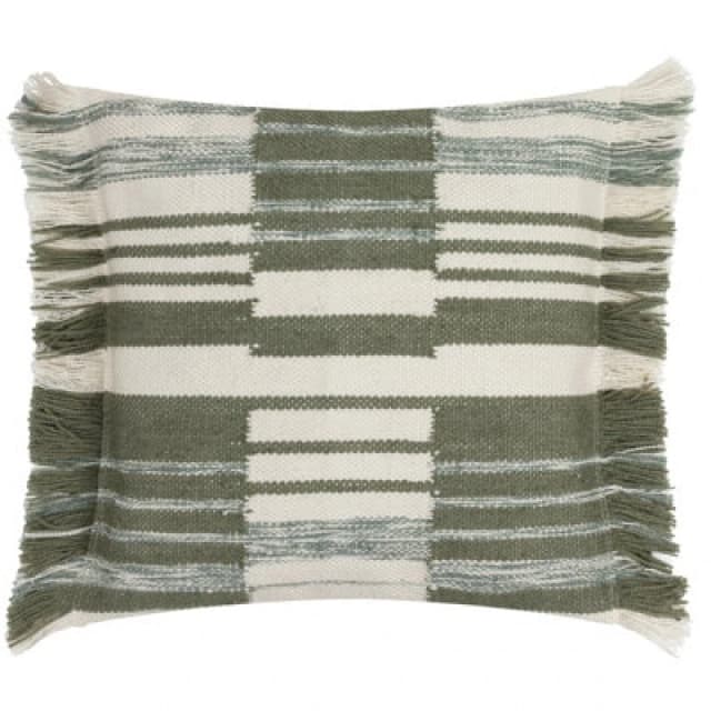 Torode Woven Cushion Sage, Sage / 45 x 45cm / Polyester Filled
