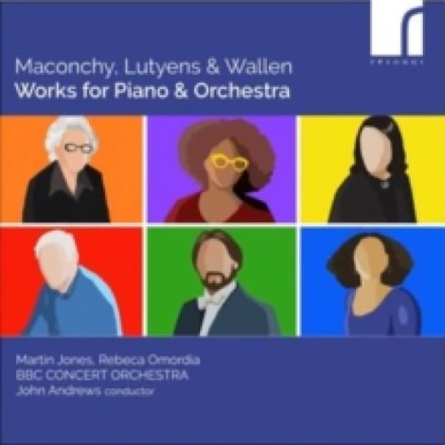 Maconchy, Lutyens & Wallen: Works for Piano & Orchestra CD / Album (Jewel Case)