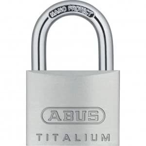 Abus 64TI Series Titalium Padlock 40mm Standard