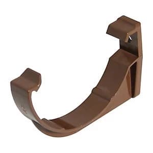 FloPlast RKM1BR Miniflo Gutter Fascia Brackets - Brown Pack of 2