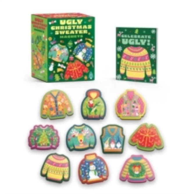 Ugly Christmas Sweater Magnets. Paperback. By Jessie Oleson Moore Books