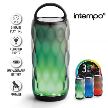 Intempo Galaxy WDS82 LED Colour Changing Crystal Wireless Bluetoo...