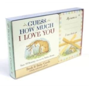 Guess How Much I Love You: Book & Baby Cards Milestone Moments Gift Set Board book