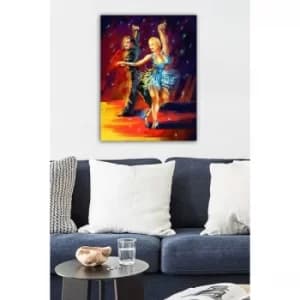 169394642-5070 Multicolor Decorative Canvas Painting