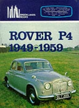 Rover P4 1949-59 by R. M Clarke Paperback