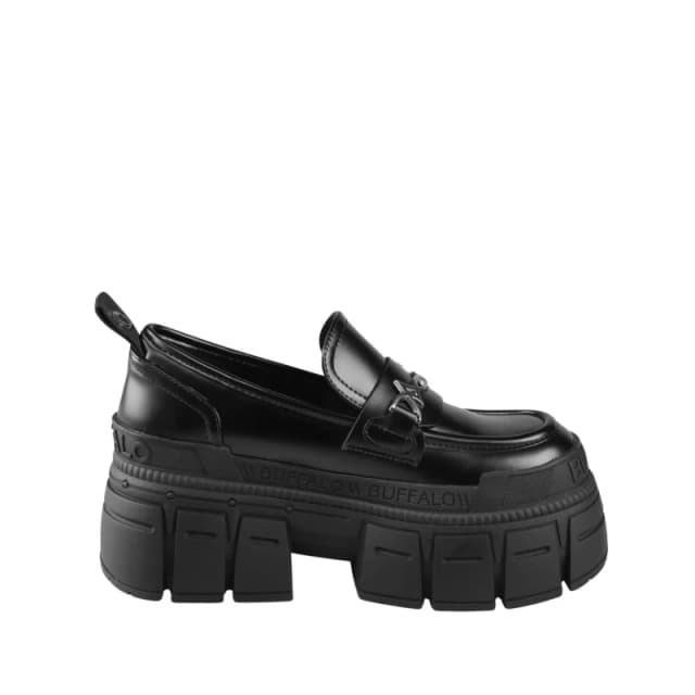 Buffalo Womens moccasins Buffalo Gospher Tribal Noir Female 40