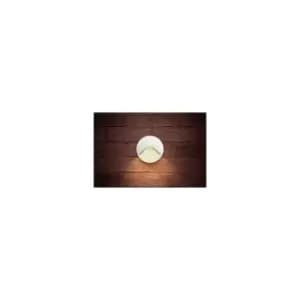 Integral LED Lighting - Integral Pathlux - Outdoor LED Step Wall Light 2.2W 3000K 100lm IP65 - White